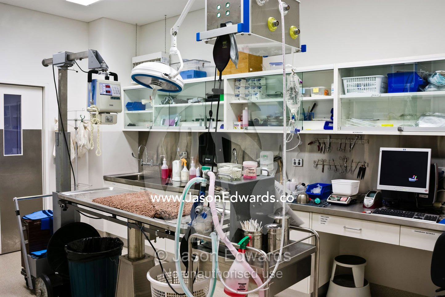 An animal rescue veterinary clinic for orphaned or injured wildlife. Healesville Sanctuary, Victoria, Australia.