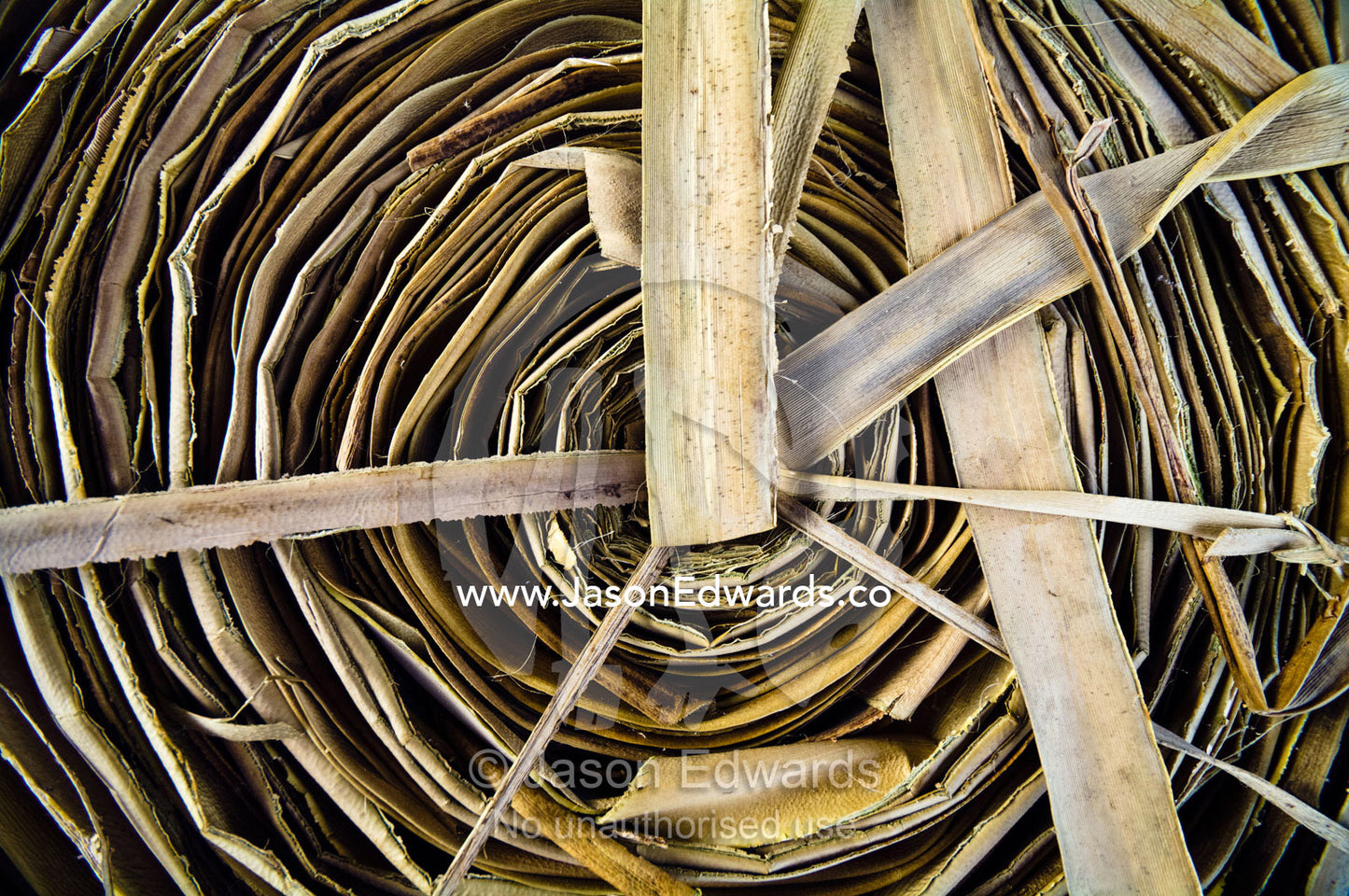 Tapa leaves from the paper-mulberry tree rolled and dried for sale. Utukalongalu Market, Port of Refuge, Neiafu, Vava'u Island Group, Pacific Ocean, Oceania, Kingdom of Tonga.