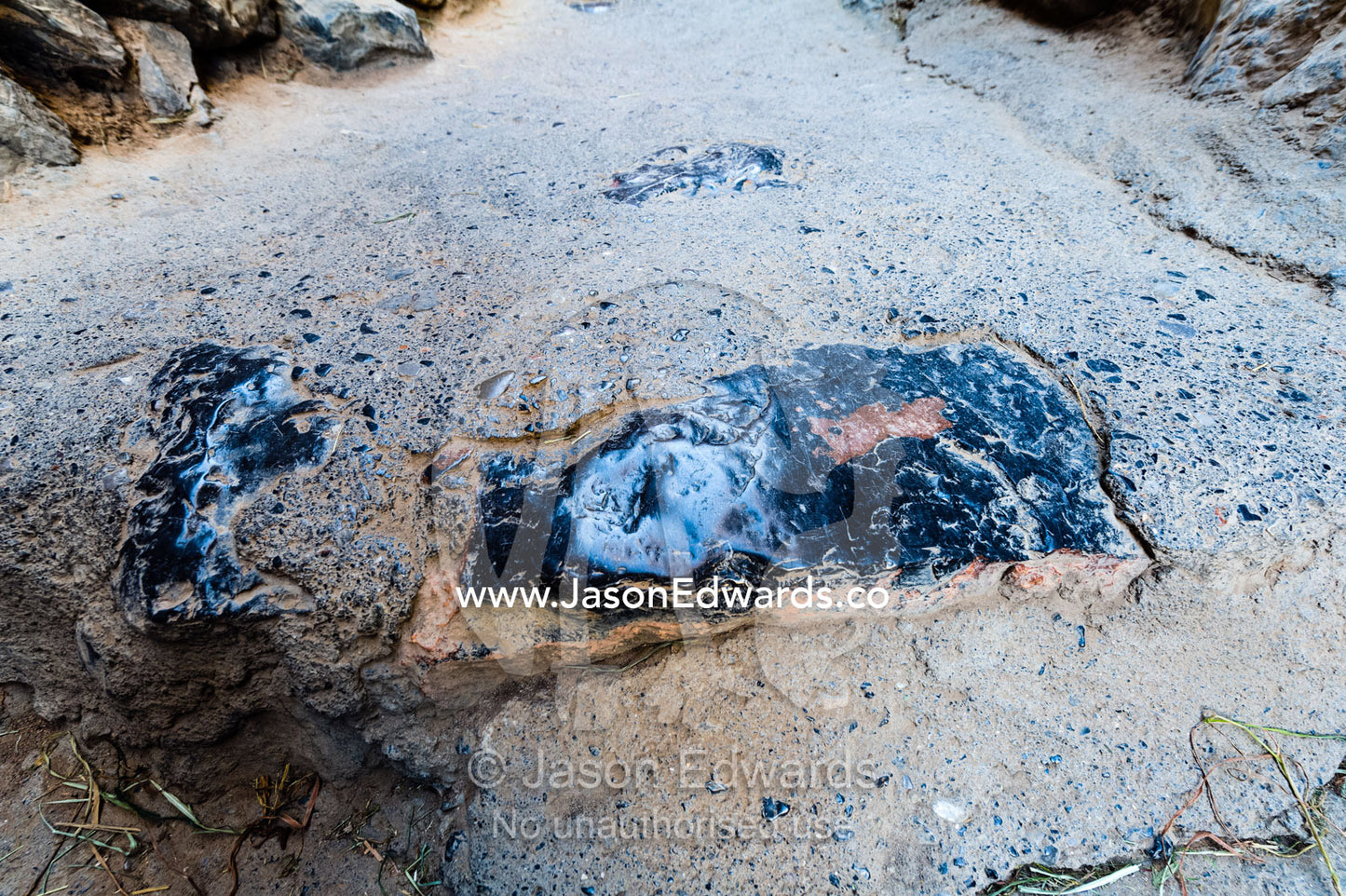 Stone steps polished smooth by foot traffic over hundreds of years in an ancient mud brick village. Misfat Al Abryeen, Al Hajar Mountains, Al Hamra, Ad Dakhiliyah Region, Sultanate of Oman.