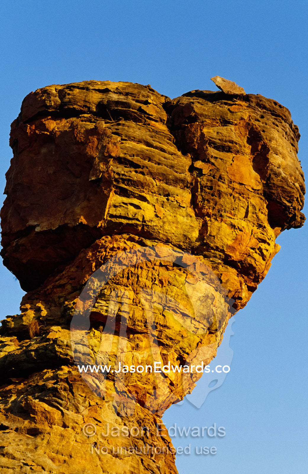 An ancient "Lost City" sandstone rock formation. Limmen National Park, Northern Territory, Australia.