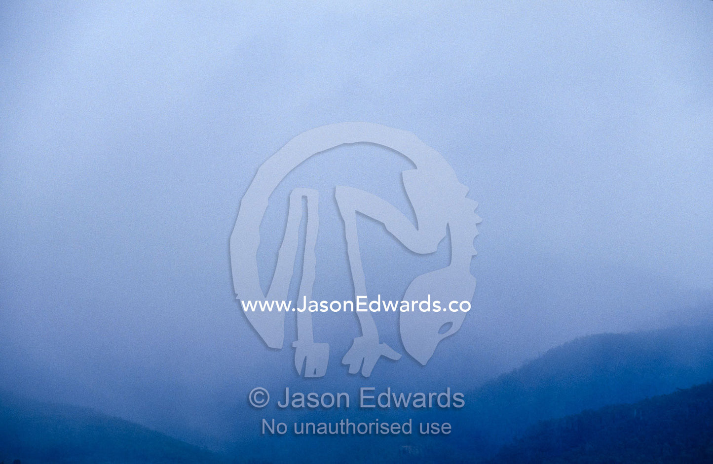 Torrential storm clouds envelope Hobart and Mount Wellington. Hobart, Tasmania, Australia.
