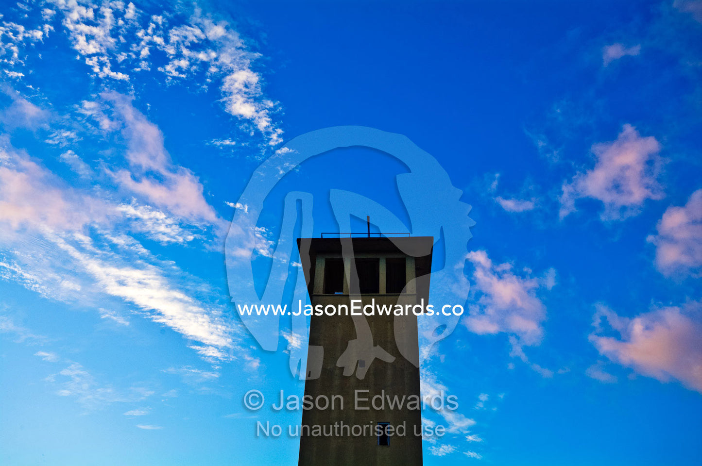The bell tower of a Christian church on a small tropical island. Free Weslayan Methodist Church, Port of Refuge, Neiafu, Vava'u Island Group, Pacific Ocean, Oceania, Kingdom of Tonga.