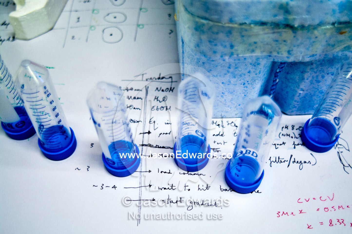 Protocol note and tubes to collect protein from liquid chromatography. Bio21 Molecular Science and Biotechnology Institute, University of Melbourne, Parkville, Melbourne, Victoria, Australia.