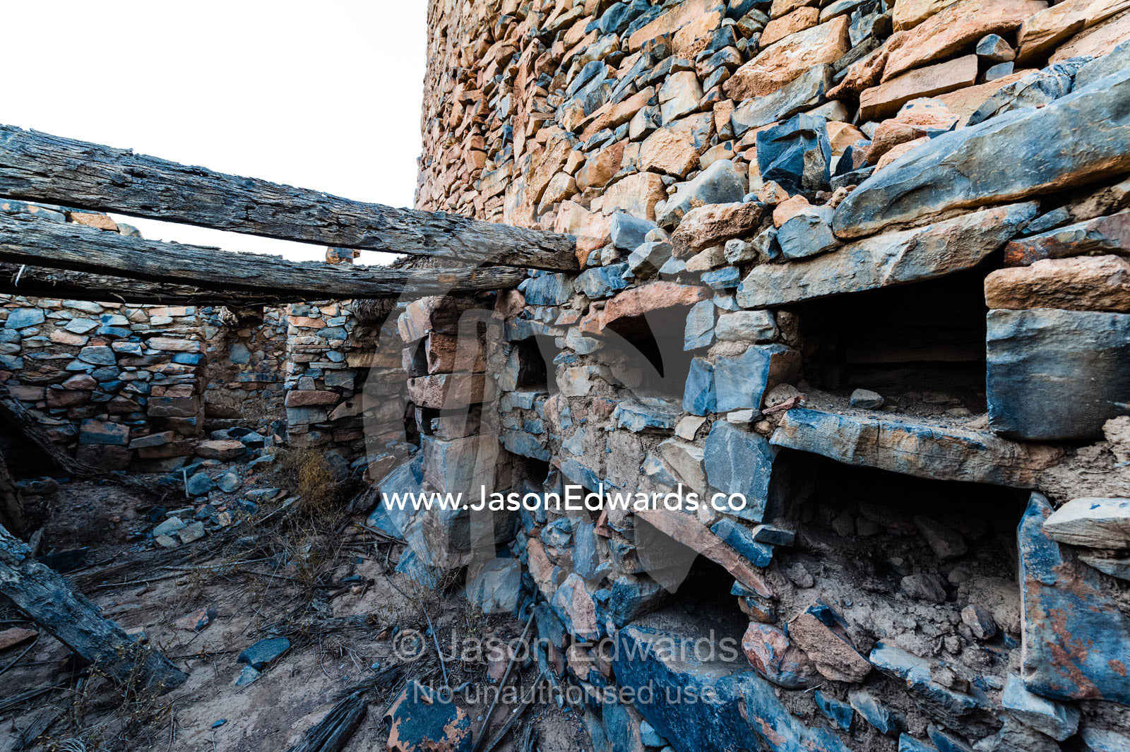 Ancient handmade stone ovens in a shop in an abandoned village. Wadi Nakhar, Al Hamra, Ad Dakhiliyah Region, Sultanate of Oman.
