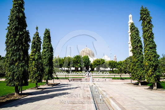 Sultan Qaboos Grand Mosque, Muscat, Sultanate of Oman. Sultan Qaboos Grand Mosque, Muscat, Sultanate of Oman.