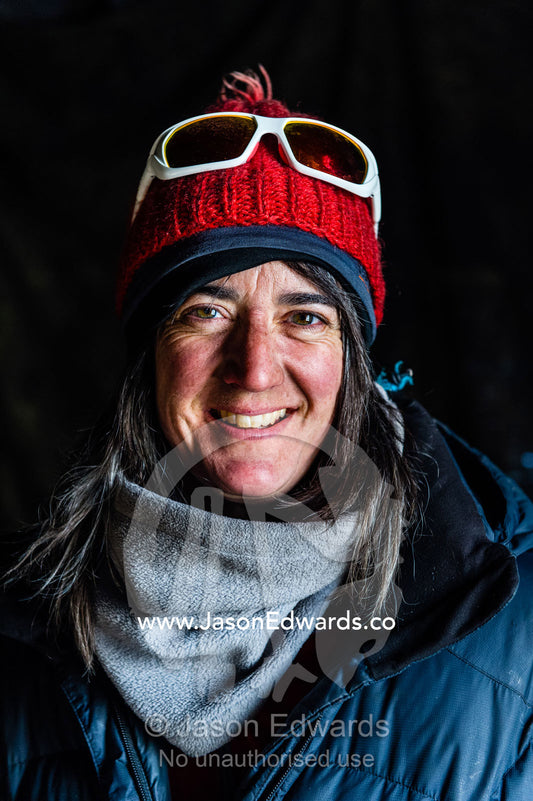 An expert from the Antarctic Heritage Trust working on Discovery Hut on Ross Island. Discovery Hut, Hut Point, Ross Island, Antarctica.