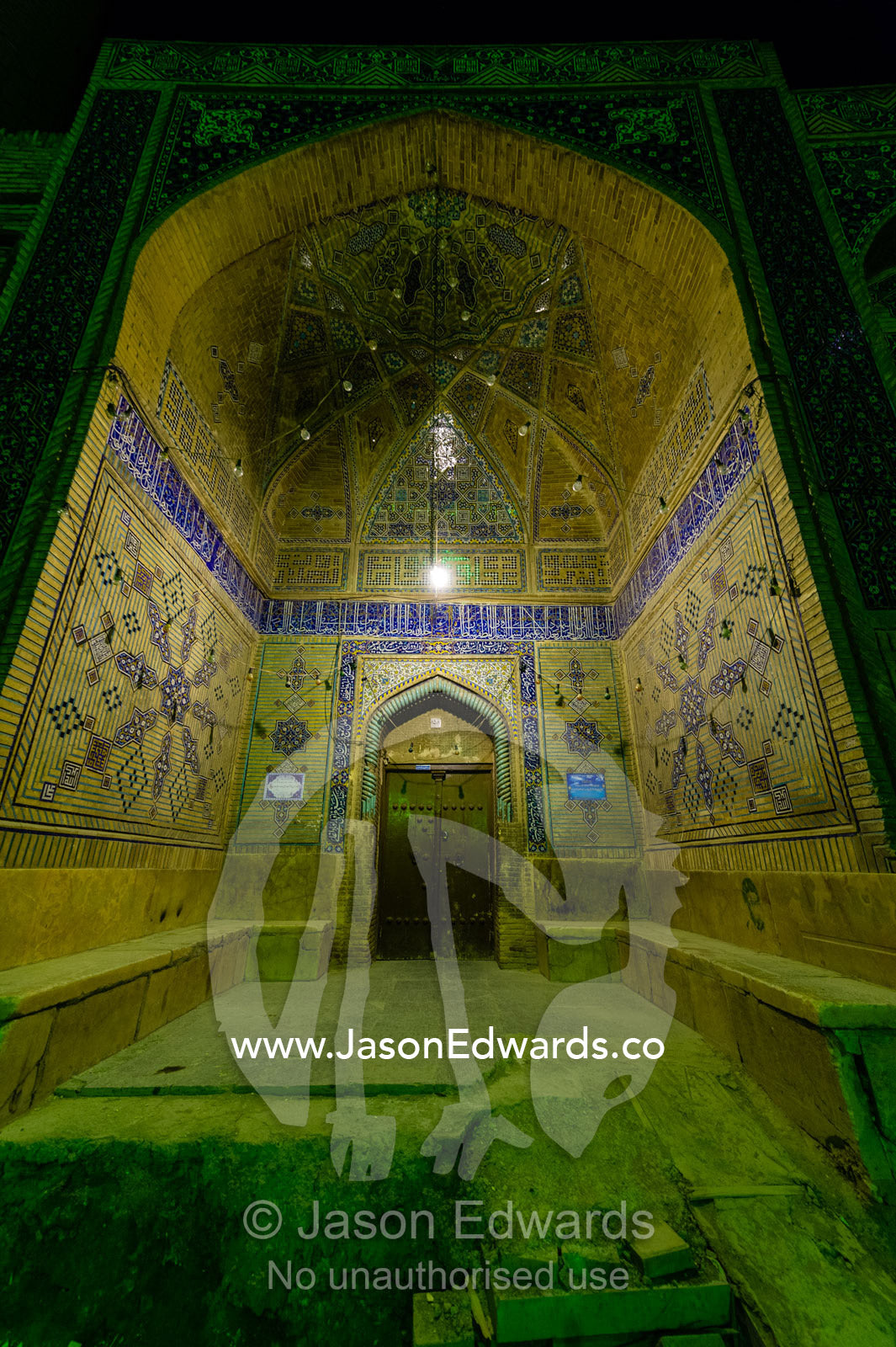 Bricks and construction materials used for the renovation of an iwan in an old mosque. Isfahan, Isfahan Province, Islamic Republic of Iran.