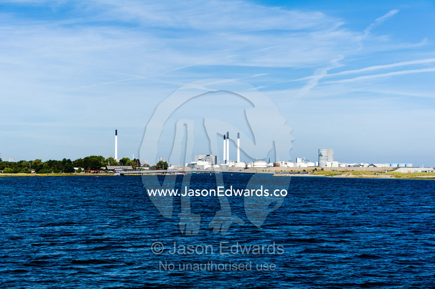 Oresund, Copenhagen, Denmark.