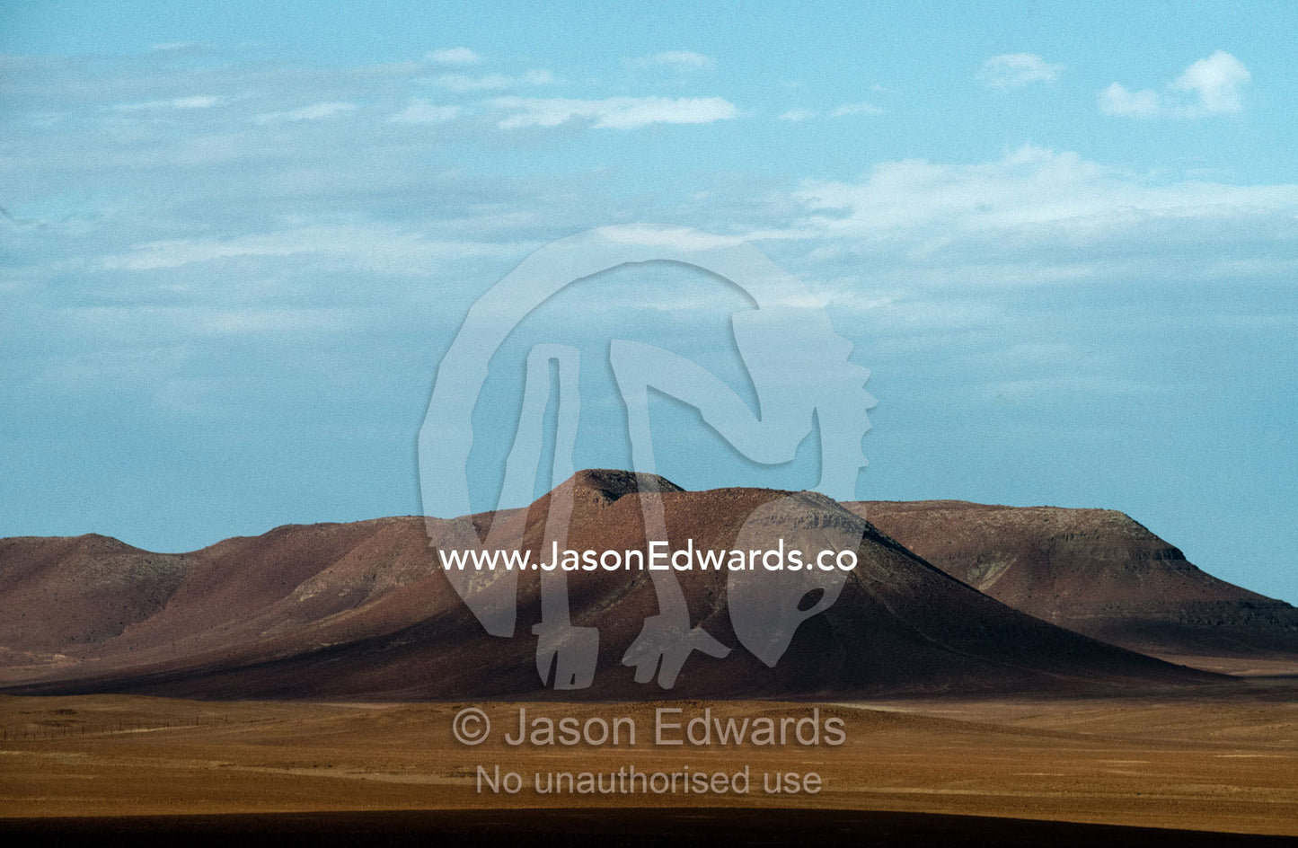 An extinct volcano caldera in the Namibian desert. Kaokaland/Damaraland, Namibia.