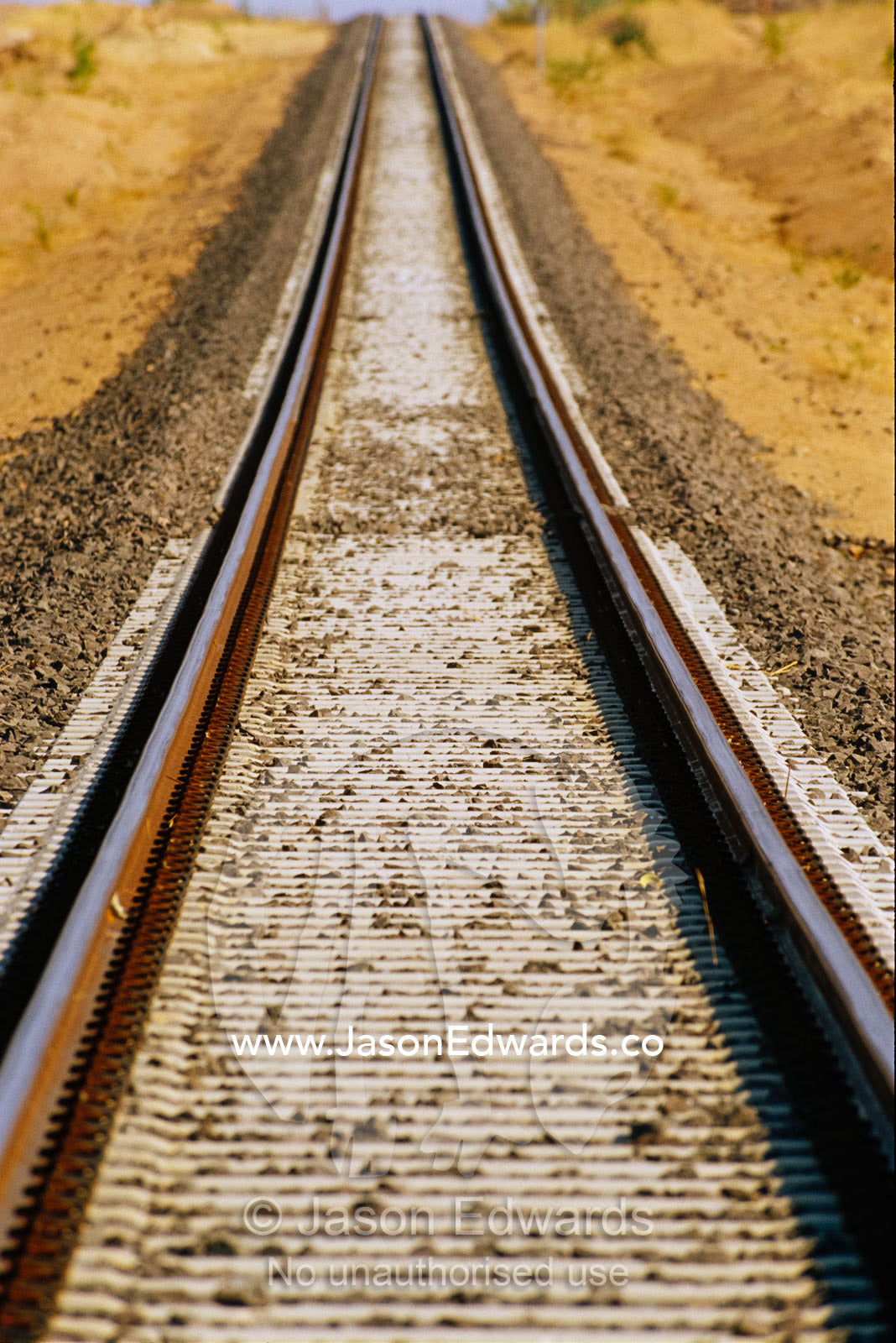 The north-south railway dissects the region from Adelaide to Darwin. Nitmiluk National Park, Northern Territory, Australia.